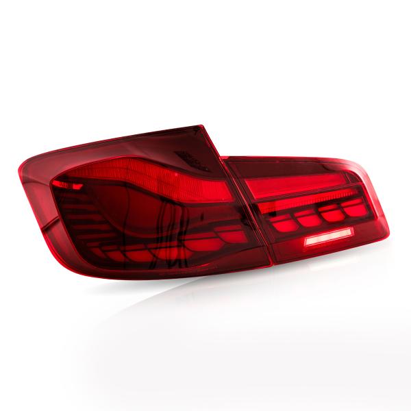Voll LED Rückleuchten für BMW F10 Limousine 2010-2016 Rot in OLED Technik