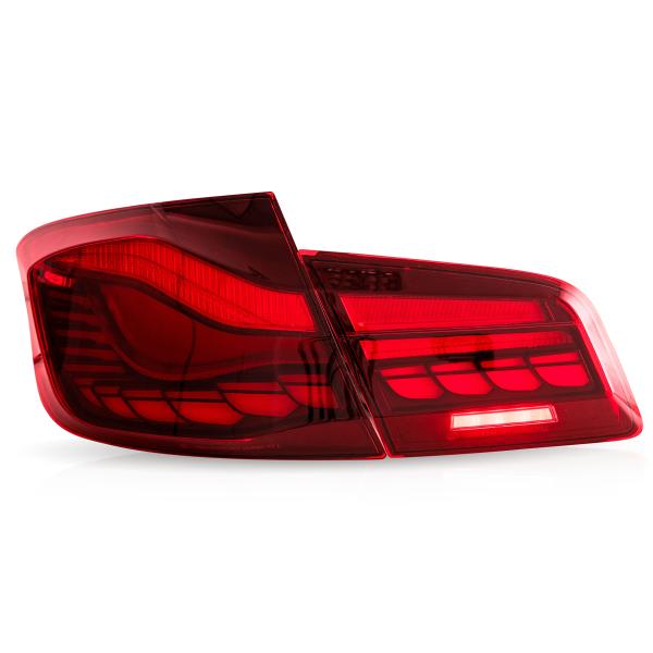 Voll LED Rückleuchten für BMW F10 Limousine 2010-2016 Rot in OLED Technik