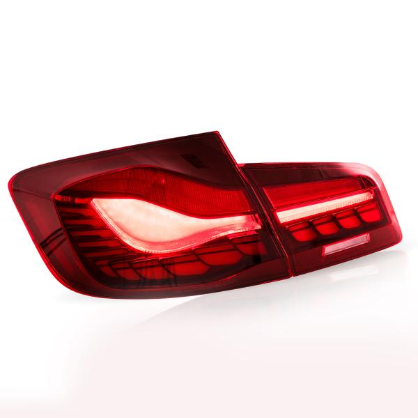 Voll LED Rückleuchten für BMW F10 Limousine 2010-2016 Rot in OLED Technik