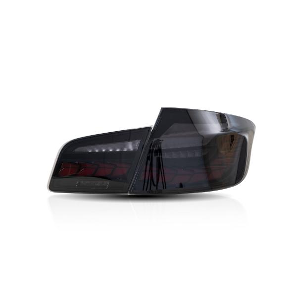 Voll LED Rückleuchten für BMW F10 Limousine 2010-2016 Smoke in OLED Technik