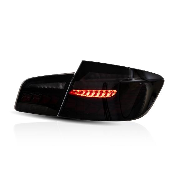 Voll LED Rückleuchten für BMW F10 Limousine 2010-2016 Smoke in OLED Technik