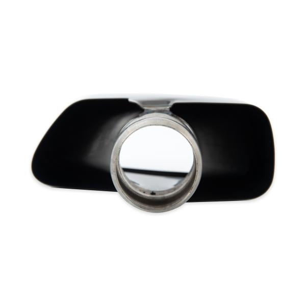 Auspuffblenden Trapez SET Schwarz für BMW 5er G30 G31 nur M-Paket 520-540