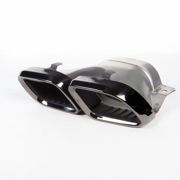 Auspuffblenden ESD Blenden Schwarz für Mercedes C-Klasse C205 A205 GLC X253 C253 AMG-Line