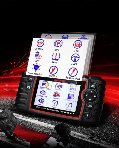 iCarsoft VAWS V3.0 für VW Audi Seat Skoda Bentley Bugatti Lamborghini Diagnose