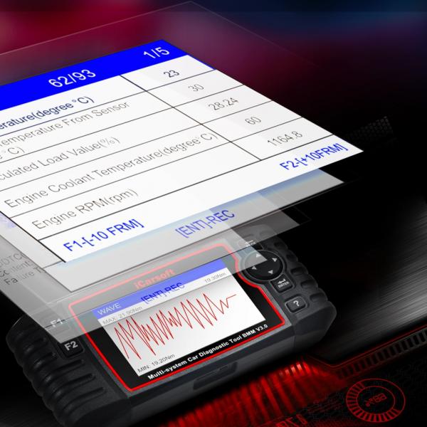 iCarsoft V3.0 für BMW Mini Rolls Royce OBD Diagnose Öl Service Rückstellung