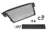 Frontgrill Sport Waben-Grill Lüftungsgitter für Audi A4 B8 07-12 Schwarz Glanz