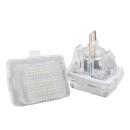 Led Kennzeichenbeleuchtung  Mercedes C + E + S  W204 W212 W221